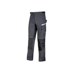 U-POWER - PE116AG-44 Flash Asphalt <b>Grey</b> workwear TC stretch <b>trousers</b> - EAN 8033546336748 <b>WORK</b> <b>TROUSERS</b> CARGO <b>WORK</b> <b>TROUSERS</b> - Product Image 1