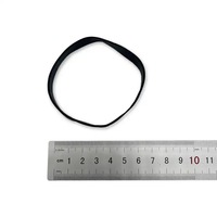 Venta directa de fábrica OEM, banda de goma negra sin látex, banda elástica de goma alta para uso doméstico, caucho natural TPU
