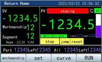 Touch Screen Programmable Temperature Control Table Temperature Instruments