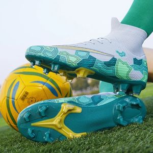OEM Superfly Football Boots Men Sports Cleats Soccer Shoes AG <strong>Kids</strong> <strong>Trainers</strong> Sneakers High Top <strong>Sock</strong> Athletic Foot Ball Shoes Man - Product Image 5