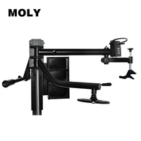 Machine à changer les pneus entièrement automatique MOLY 12"-24" avec bras inclinable pneumatique à verrouillage par poussée-tirage, moteur 0,75/1,1 kW, MLY-T609, 8-10 bars