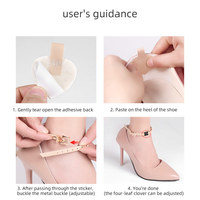 Bandes de chaussures en cuir PU antidérapantes, bandes plates et plates, talons aiguilles, confortables et douces, Kit d'lacets, nouvelle collection