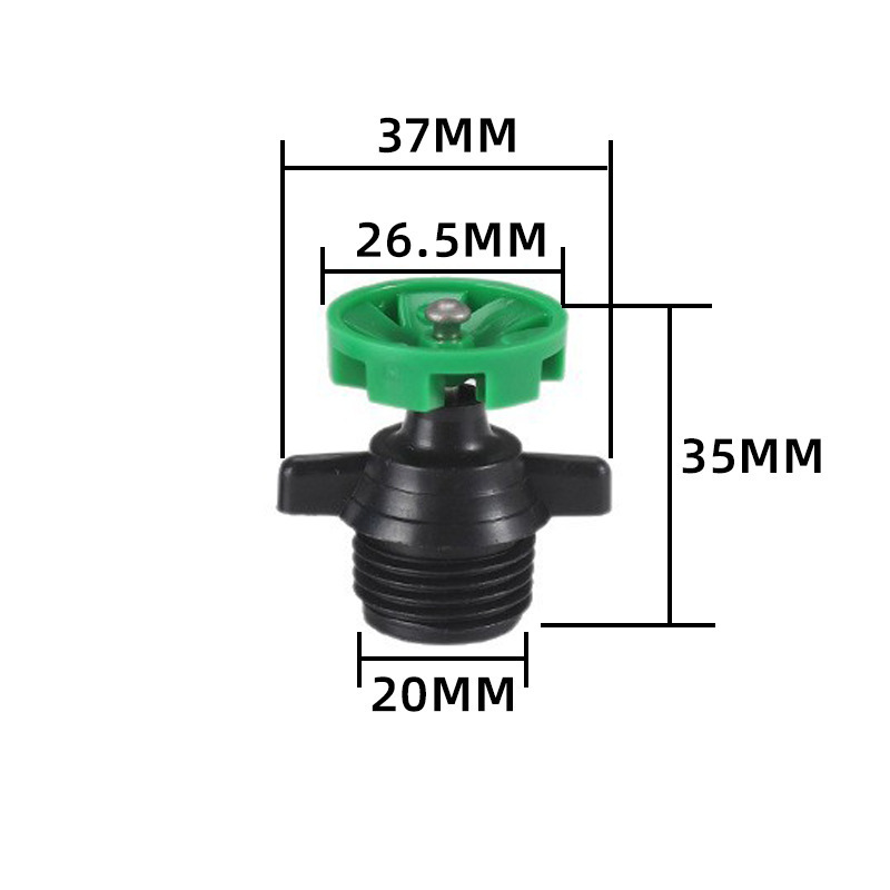 Boquilla sin obstrucciones (verde)
