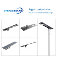 Lampadaire solaire LED à batterie, 600W multi-watts, haute luminosité 22000lm, IP65, en aluminium, pour usage extérieur, jardin et domestique