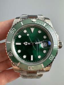 Reloj Automático Mecánico de Acero Inoxidable 904L de 40 mm, Color Verde, Resistente al Agua, para Buceo - Product Image 2