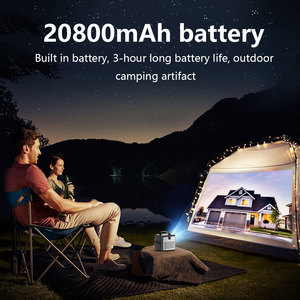 Proiettore Smart Toumei S8 DLP 3D 4K con Supporto Android, <span class=keywords><strong>Batteria</strong></span> Integrata, WiFi, Portatile per Home Cinema - Product Image 2