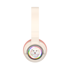 Casque d'écoute sans fil <span class=keywords><strong>pour</strong></span> enfants Glow Light Cat Ear Stereo Bass for <span class=keywords><strong>Gamer</strong></span> Girls <span class=keywords><strong>PC</strong></span> Phone Music DJ Sports Aviation Use Children's Gift - Product Image 2