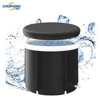 Chufang Gonflable Récupération Bain De Glace Récupération Froid Plongeant Pod Baignoire Athlètes Peut Se Connecter Avec Refroidisseur