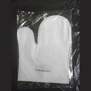 Guanto per scarpe in cotone Non tessuto bianco lustrascarpe usa e getta per <span class=keywords><strong>Hotel</strong></span> - Product Image 5