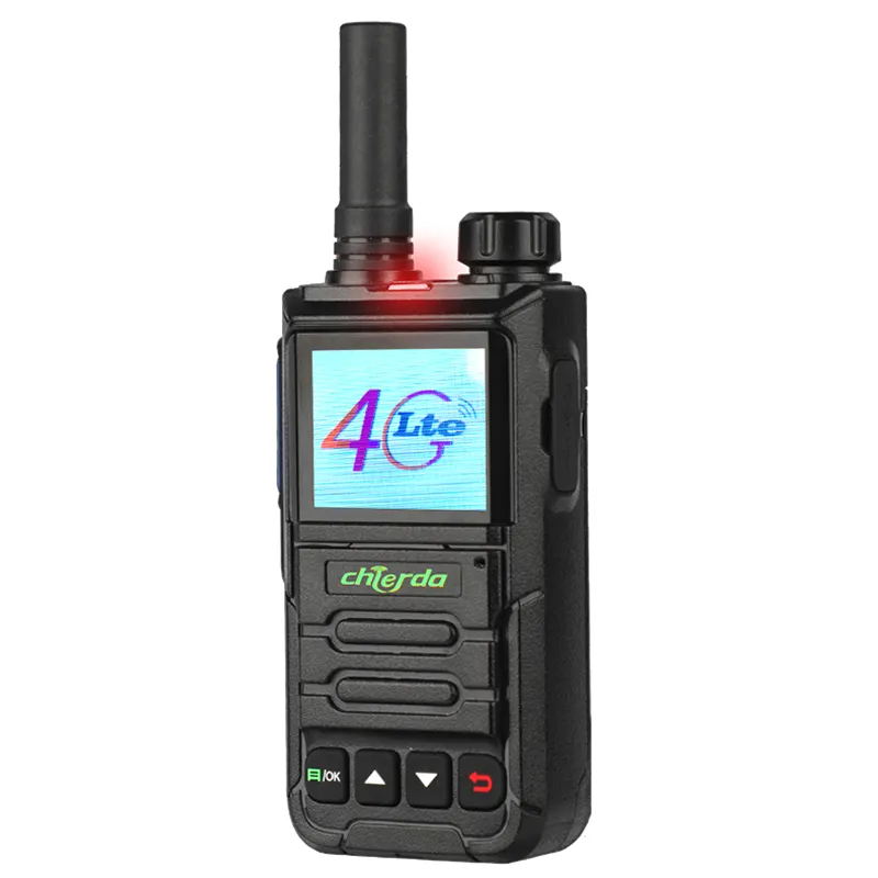 Chierda NB915 walkie-talkie 5000km de largo alcance 4G LTE POC red Radio tarjeta Sim Walkie Talkie