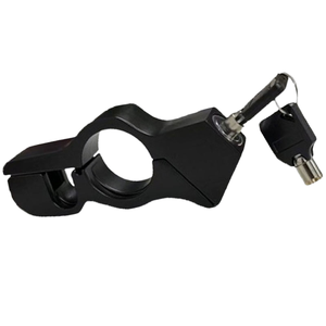 Waterproof Anti-Pry Full Alloy Throttle Electric <b>Car</b> Brake & Scooter <b>Horn</b> with Anti-Theft Handlebar Lock for Motorcycles - Product Image 1