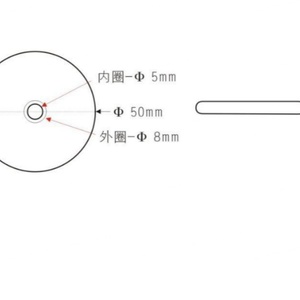 Vanch HF High Temperature Resistance Metal Resistance Label 13.56Mhz Applied to Industrial Production Line Management - Product Image 2
