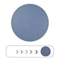 Ensemble de dessous-de-plat en silicone résistant à la chaleur pour l'alimentation des chiens, tapis à lécher et dessous-de-plat pour la cuisine