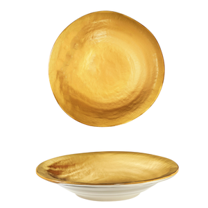 LIGNE MÉDITERRANÉENNE - ASSIETTE PROFONDE EN GRÈS JAUNE DIAMÈTRE 24CM HAUTEUR 6CM - Product Image 1