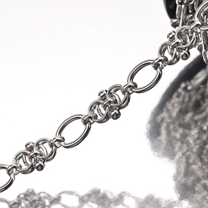 Cadena de Joyería Permanente Elegante de 80 Pulgadas/Rollo, Cadena de Acero Inoxidable para Collares, Pulseras, Prendas de Vestir y Adornos, Cadena para Manualidades - Product Image 1
