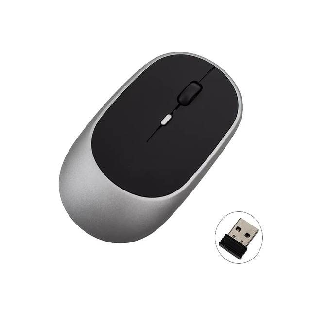 Factory Wholesale Best Price Notebook PC Desktop 2.4G Wireless Mouse Rechargeable Wireless Mouse