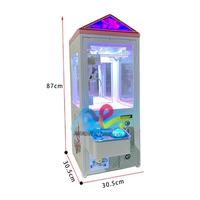 Machine de jeu à prix pour parc d'attractions, modèle LED Doll Machine, avec armoire brillante et système de détection de trafic de pieds, direct usine