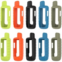 Housse en silicone pour GPS portable compatible avec Garmin GPSMAP 66i / 67i, coque de protection résistante aux chutes pour navigateur extérieur