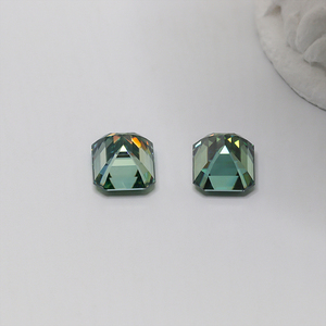 Paston Tổng Hợp Kim Cương bán buôn màu xanh lá cây màu 1ct-5ct Emerald Marquise hình bầu dục rạng rỡ moissanite Loose đá với GRA giấy chứng nhận - Product Image 3