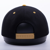 Gorra SnapBack de algodón sin estructura de 6 paneles