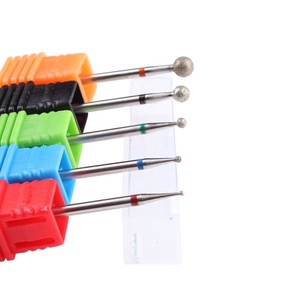 Vente chaude 5 pièces forets à ongles rotule 3/32 diamant cuticule peu pour lime à ongles électrique Machine - Product Image 3