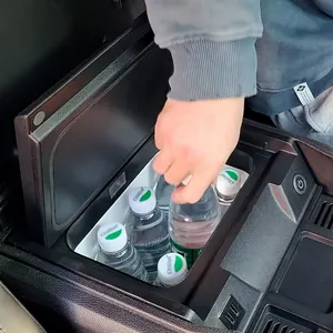 8L dc compressor auto móvel portátil frigorífico carro refrigerador camping Freezer mini carro refrigerador
