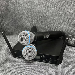 <span class=keywords><strong>Microfono</strong></span> Wireless FM GLXD4 Transfrontaliero Uno-<span class=keywords><strong>a</strong></span>-Due Cardioide BETA58A Banda U per Palco e Casa - Product Image 4
