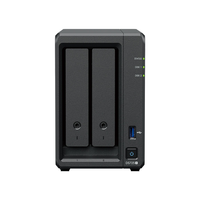 Server Penyimpanan NAS 2 Bay DS725+ Cloud Pribadi Penyimpanan Terhubung Jaringan 2.5GbE Penyimpanan Cadangan Data