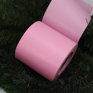 Không dính ánh sáng màu hồng PVC Markers 30 chiều rộng x 50m dấu hiệu gắn cờ băng 1-3/16 inch cây khảo sát rừng Hồng - Product Image 1