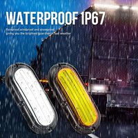 Meilleur prix DC10-30V camion remorque ambre clignotant blanc DRL feux de jour Flash Mount LED barre de lumière stroboscopique