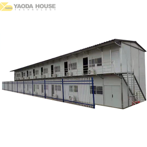 Green House K Modular Site Edificio de oficinas Sitio de construcción de bajo costo Campamento Prefab Barrack - Product Image 3