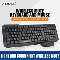 Keyboard dan Mouse Nirkabel FV-360 Laris untuk Penggunaan Kantor & Laptop