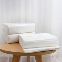 Toallas de Papel de Cocina Desechables de Fábrica, Papel de Cocina para Limpiar Manchas de Aceite, Papel Higiénico de Cocina Blanco con Puntos Más Vendido