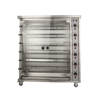 Vente en gros Four à rôtir électrique vertical pour poulet en acier inoxydable Équipement de cuisine commercial pour rôtir des poulets entiers