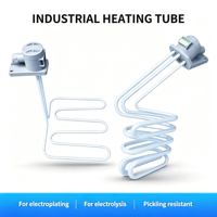 Teflon Säure-Alkali-Salz-Beständiges 220V/380V 1-4kW Industrielles Heizrohr