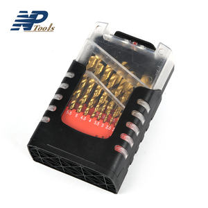 Naipu DIN338 Set bor Putar baja, peralatan bor Putar baja kecepatan tinggi 1-13mm, casing biru kobalt, bahan tebal 25 buah - Product Image 6