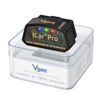 Escáner de Diagnóstico Vgate ICar Pro ELM327 BT 4.0 OBD II/EOBD con Soporte para Android/iOS, Lector de Códigos, Mejor que el ELM327