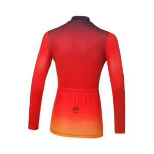 T-shirt d'entraînement personnalisé pour le cyclisme, plusieurs options de col, matériaux variés, impression de logo personnalisée, respirant, coupe-vent, TISSU INNODATIONNEL - Product Image 3