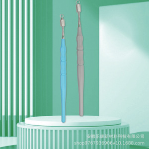 Porte-fils de canaux radiculaires, instrument dentaire, manche bleu-gris, stérilisation haute température, outil buccal jetable - Product Image 4