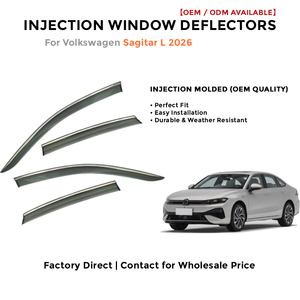 Deflectores de Ventana Laterales para Toyota Cruiser 2019-2020 Protector de Lluvia Accesorios de Coche - Product Image 2