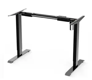 High Quality electric height adjustable computer desk frame automatic