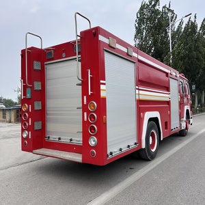 Camión <span class=keywords><strong>de</strong></span> Bomberos Howo <span class=keywords><strong>de</strong></span> Emergencia, Reacondicionado <span class=keywords><strong>de</strong></span> Alta Calidad, 4x2, Volante a la Izquierda - Product Image 4