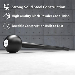 Macebell en acier bon marché pour l'exercice physique, entraînement de force de base, poignées des avant-bras, exercices de 5 à 30 lb <span class=keywords><strong>Mace</strong></span> <span class=keywords><strong>Bell</strong></span> - Product Image 3