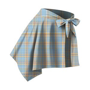 Yoga Plaid Skirt Cover High Elasticity Asymmetric Design For Fitness Running Quick Dry Breathable Women's Sport Wear - Product Image 5