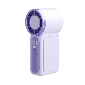 0728 Rechargeable Handheld Fan Low Noise High Speed Long Endurance Abs Material for Home Office Outdoor Activities Summer - Product Image 4