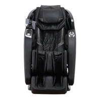 Fauteuil de massage électrique de luxe Zhouqi, rouleaux 3D, corps entier, zéro gravité, commande vocale IA, charge sans fil