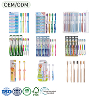 Fabricant de brosses à dents en plastique à poils souples et à charbon actif personnalisées pour le blanchiment des dents