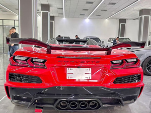 ชุดแต่ง Chevrolet Corvette C8 Z06 ชุดกันชนหน้า-หลัง สเกิร์ตข้าง ดิฟฟิวเซอร์ ฝากระโปรง สไตล์ Z06 - Product Image 5