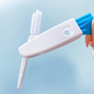 Wholesale Multifunctional 3-in-1 Stainless Steel Manual Cleaning Brush, for <b>Cup</b> Lid & Milk Bottle Cleaner - Product Image 6