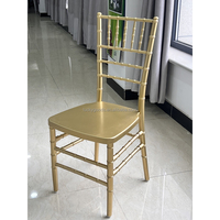 JJ220126-1 <strong>Hot</strong> <strong>Selling</strong> UK Version Chiavari <strong>Chair</strong> Knock Gold Plating PP <strong>Chair</strong> for Wedding Parties Living Room